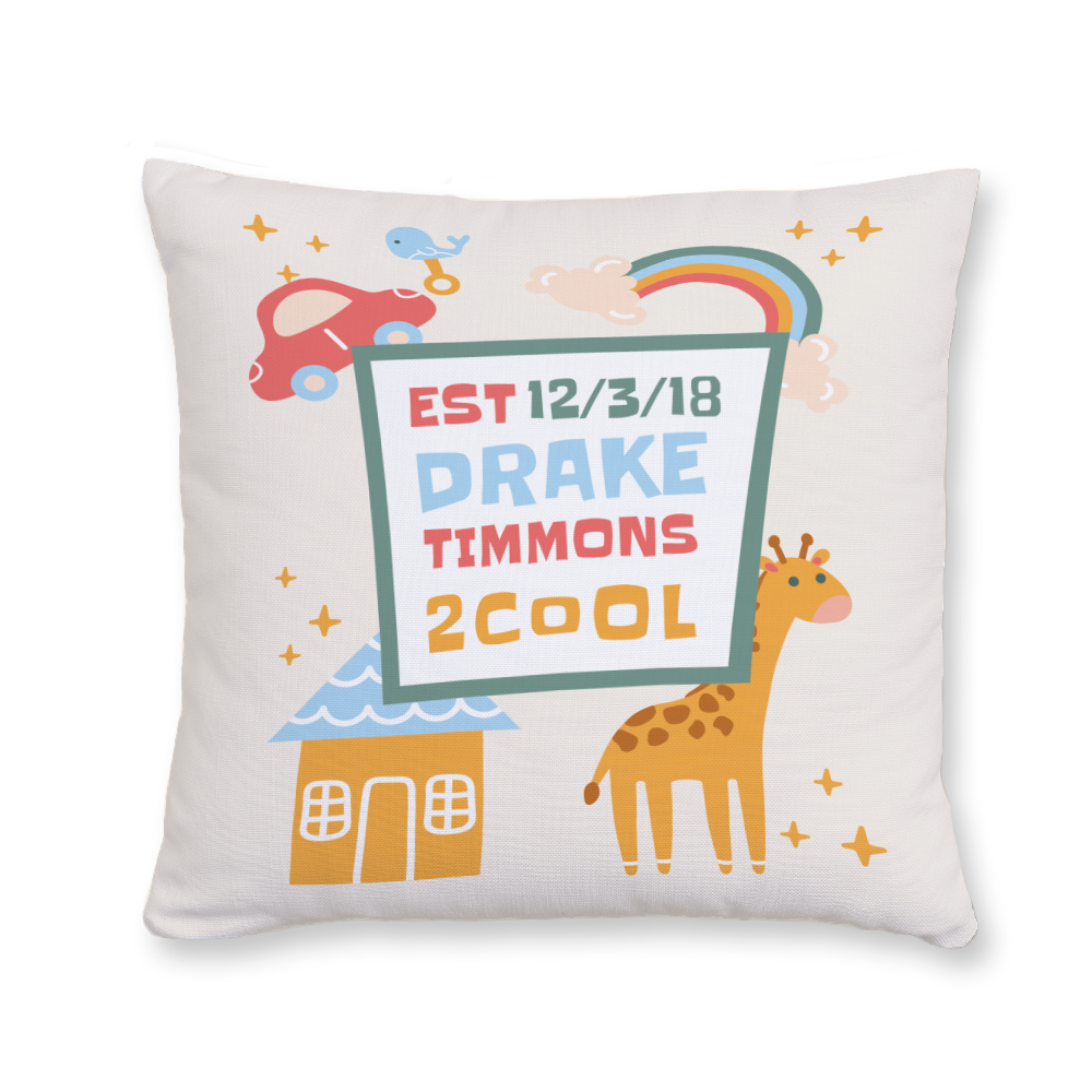 2 Cool Throw Pillow