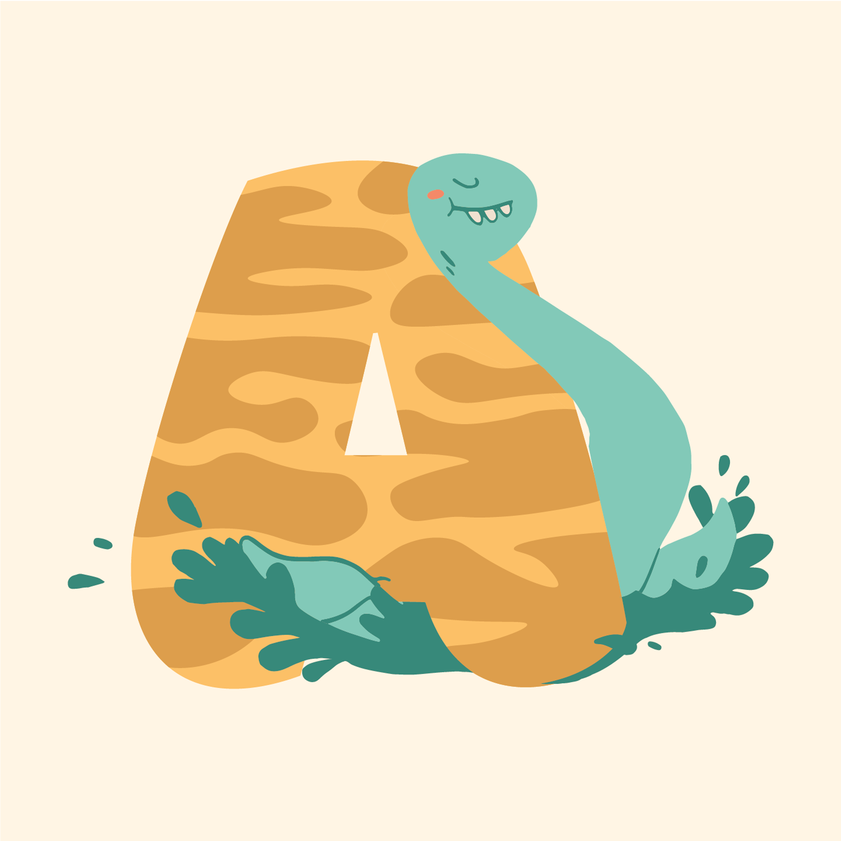 adorable-dino-letter-a-design-theme