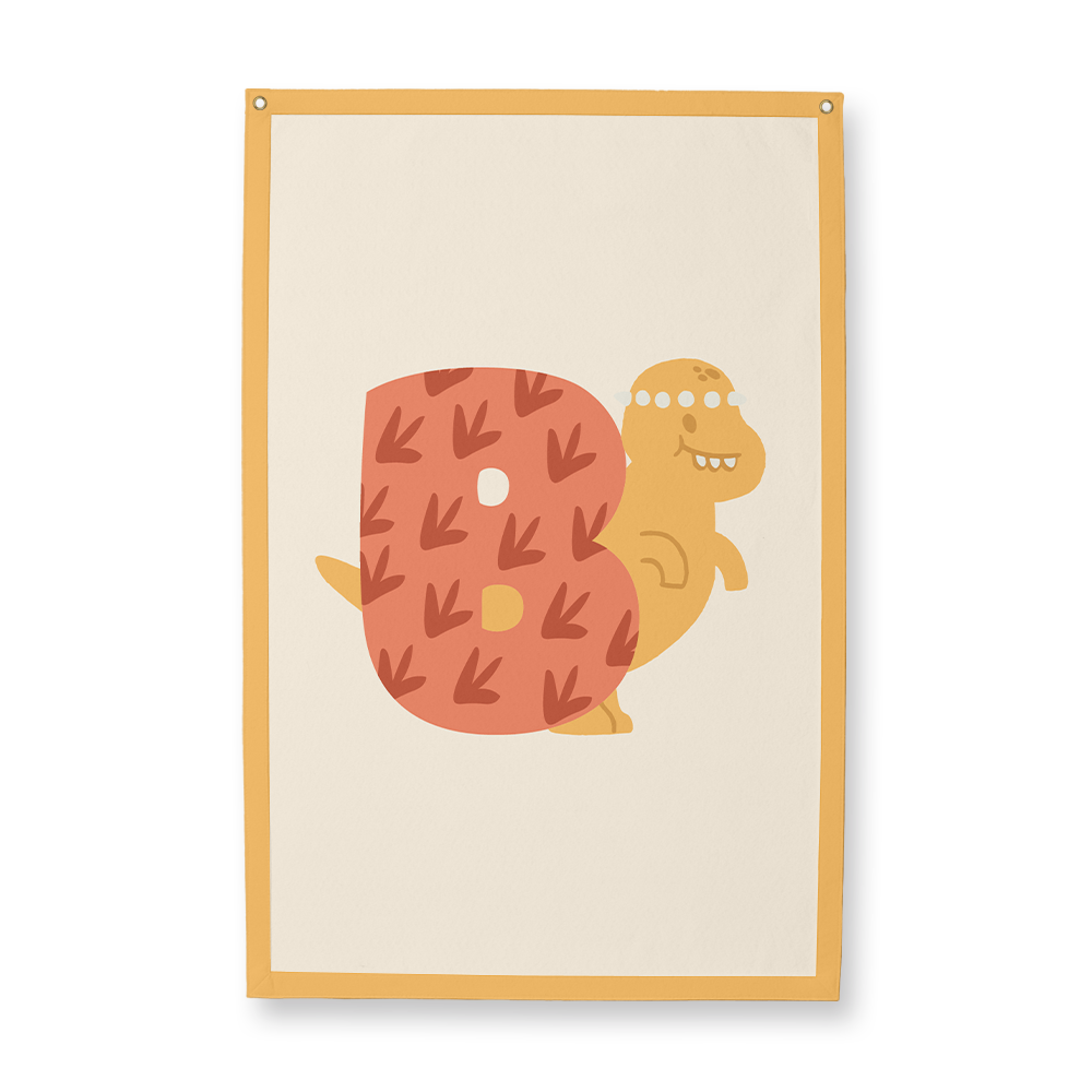 adorable-dino-letter-b-camp-flag-rectangle