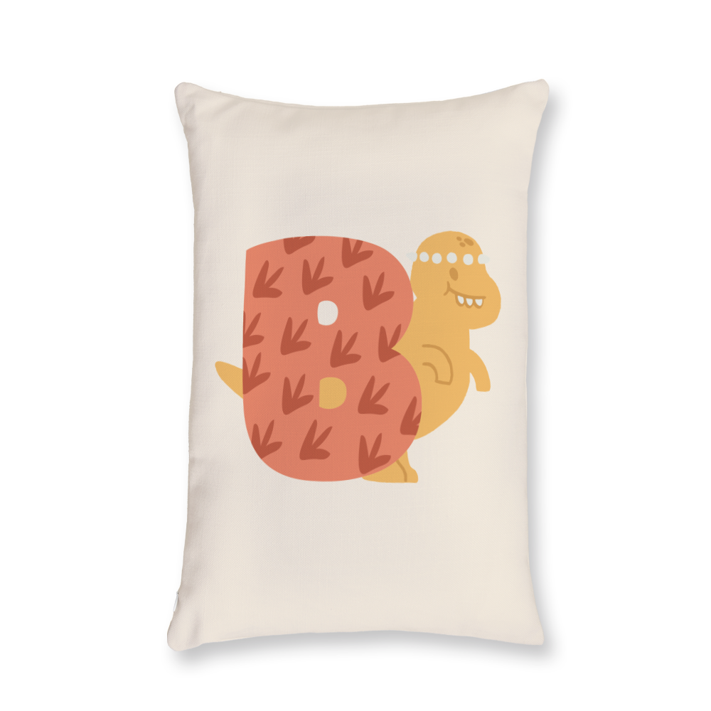 adorable-dino-letter-b-throw-pillow