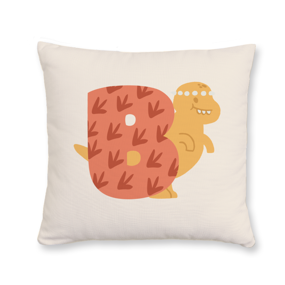 adorable-dino-letter-b-throw-pillow