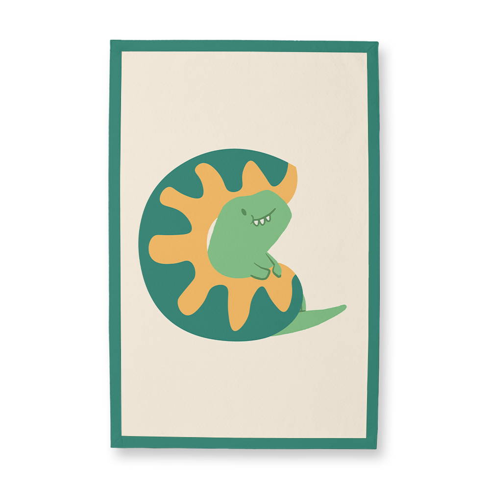 adorable-dino-letter-c-camp-flag-rectangle