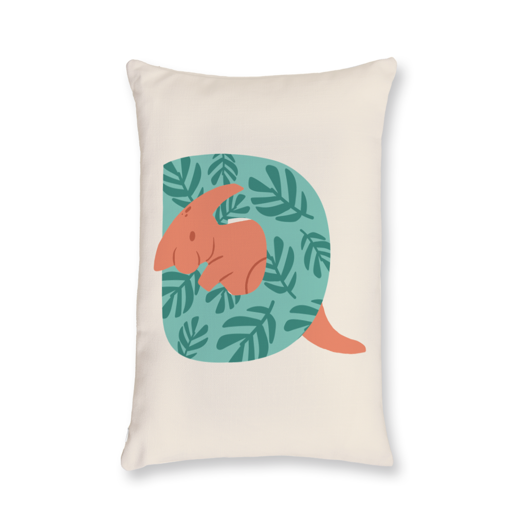 adorable-dino-letter-d-throw-pillow