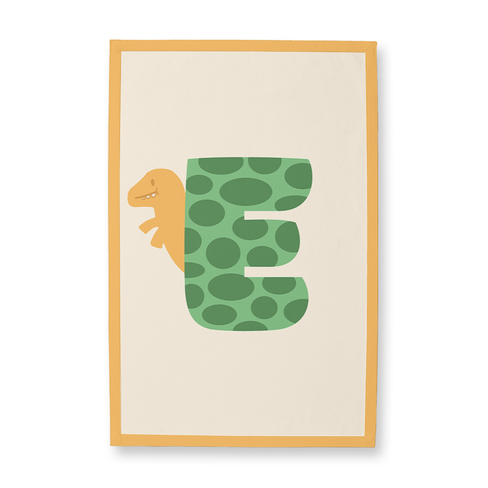 adorable-dino-letter-e-camp-flag-rectangle