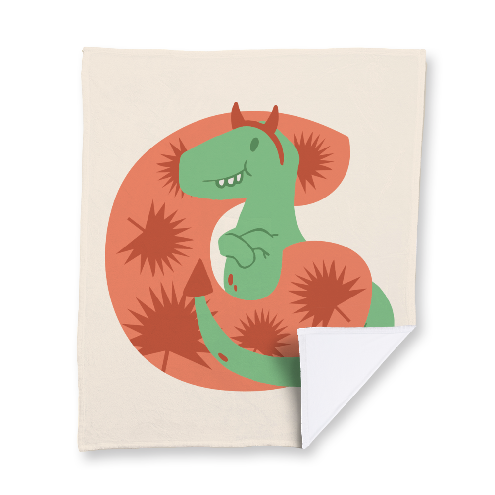 adorable-dino-letter-g-blanket-velvety