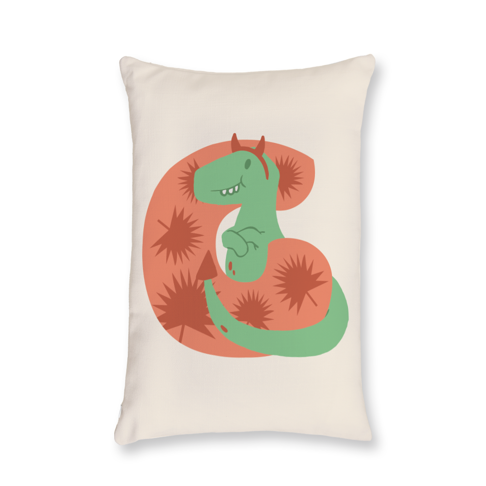 adorable-dino-letter-g-throw-pillow