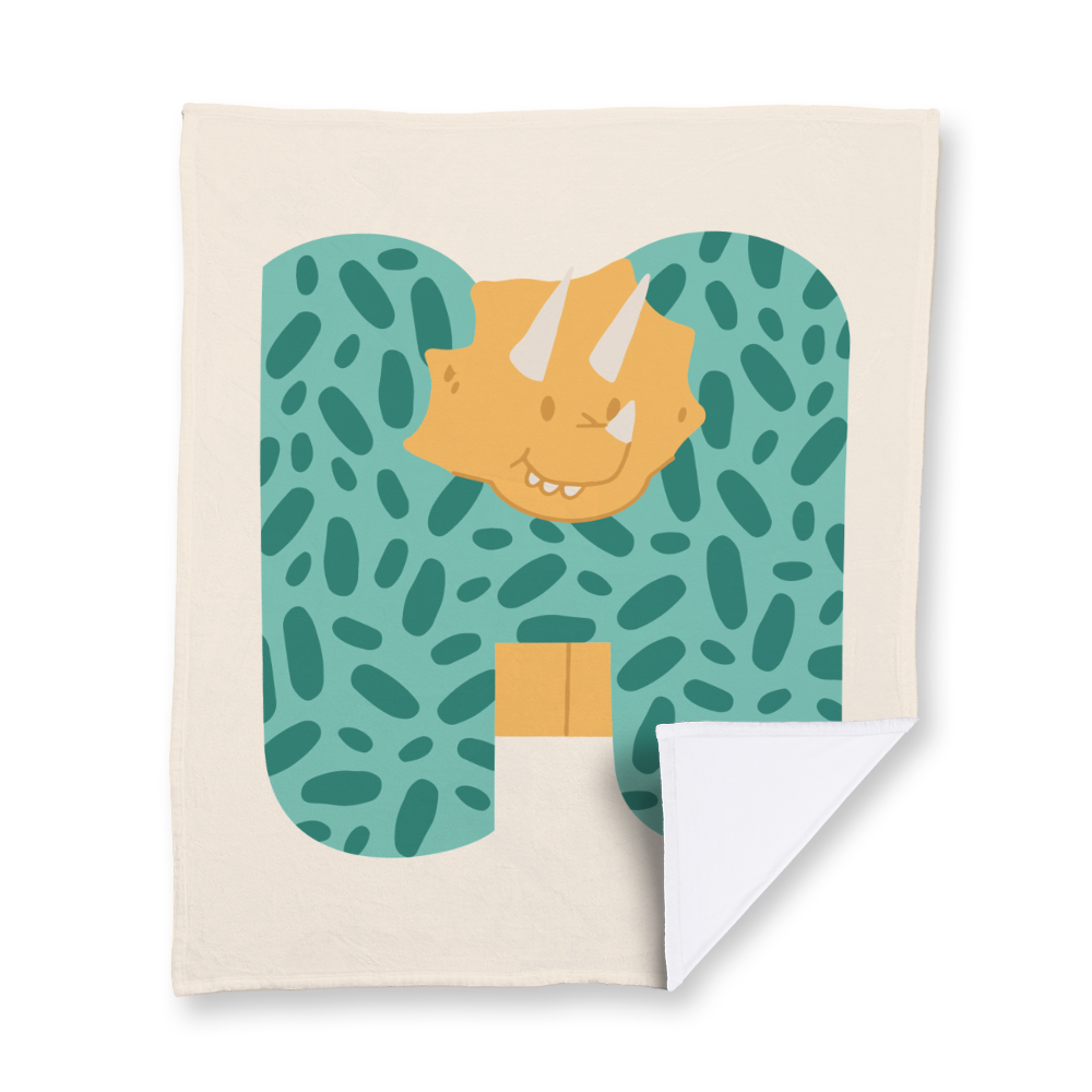 adorable-dino-letter-h-blanket-velvety