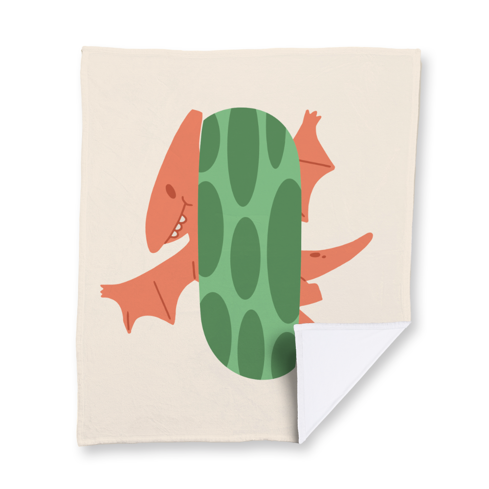 adorable-dino-letter-i-blanket-velvety