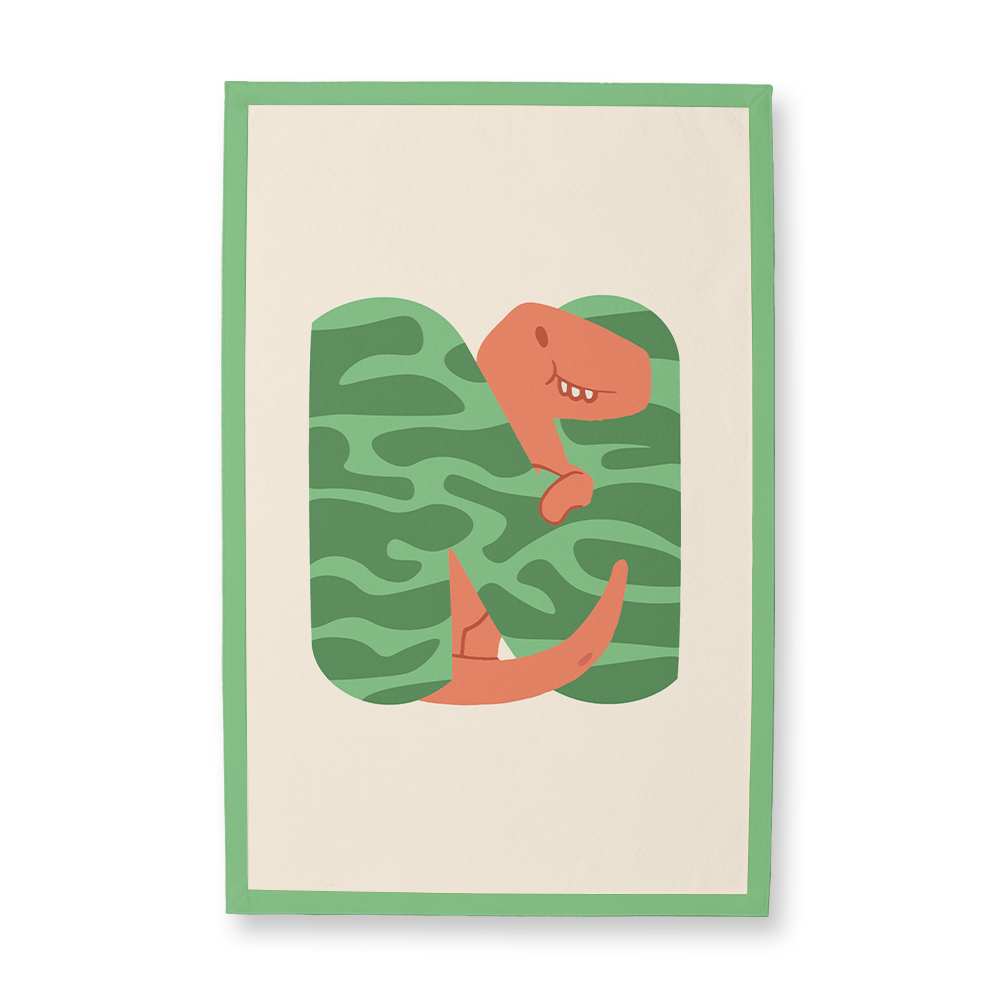 adorable-dino-letter-n-camp-flag-rectangle