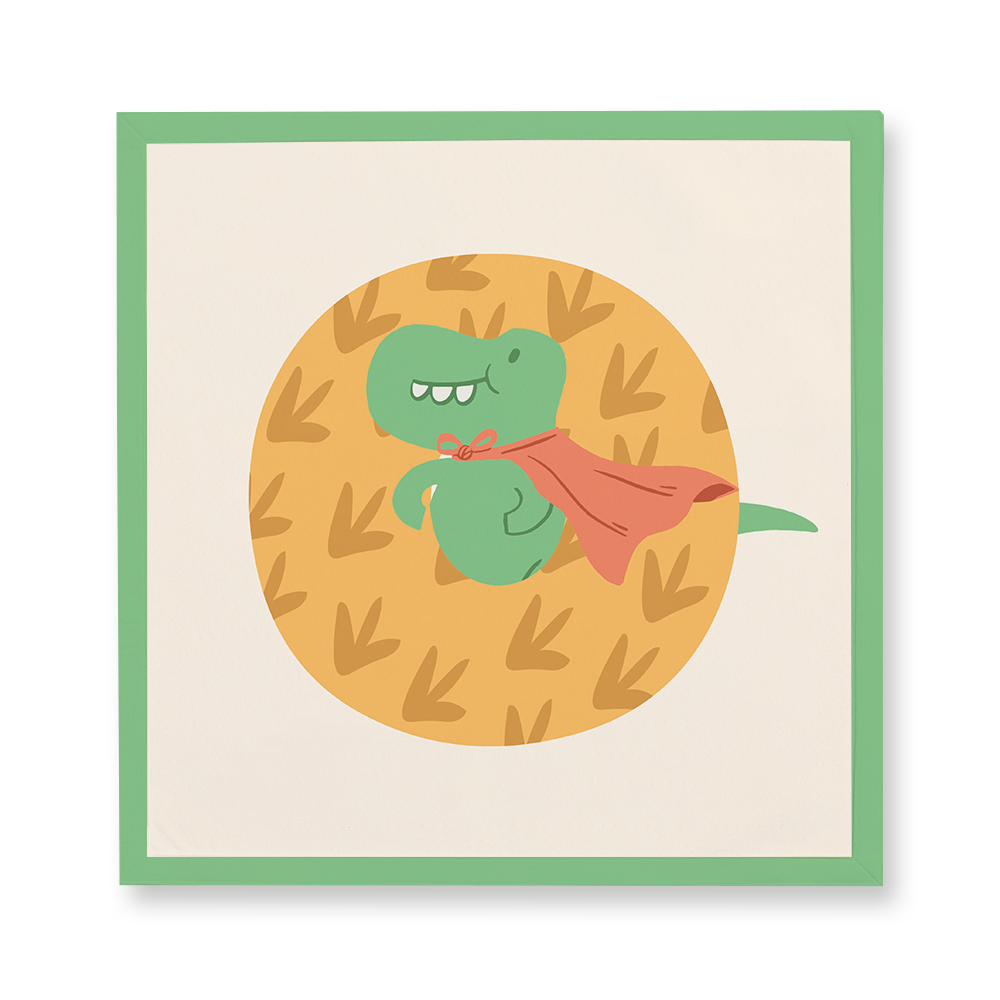 adorable-dino-letter-o-camp-flag-square