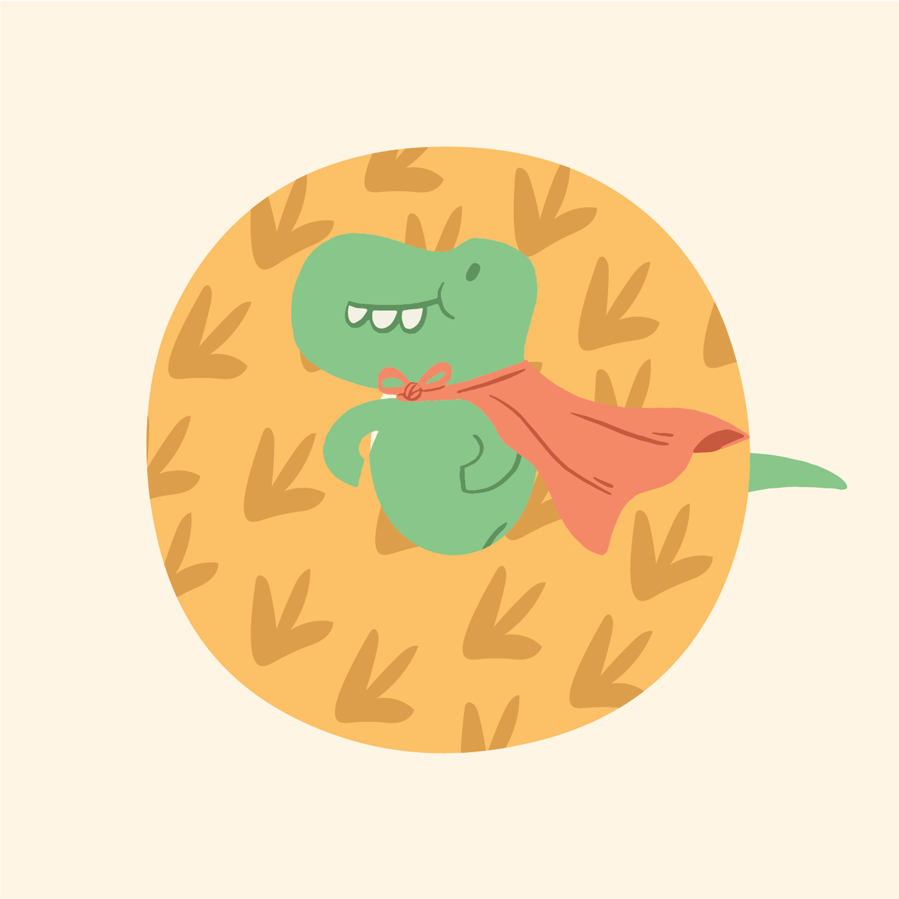 adorable-dino-letter-o-design-theme