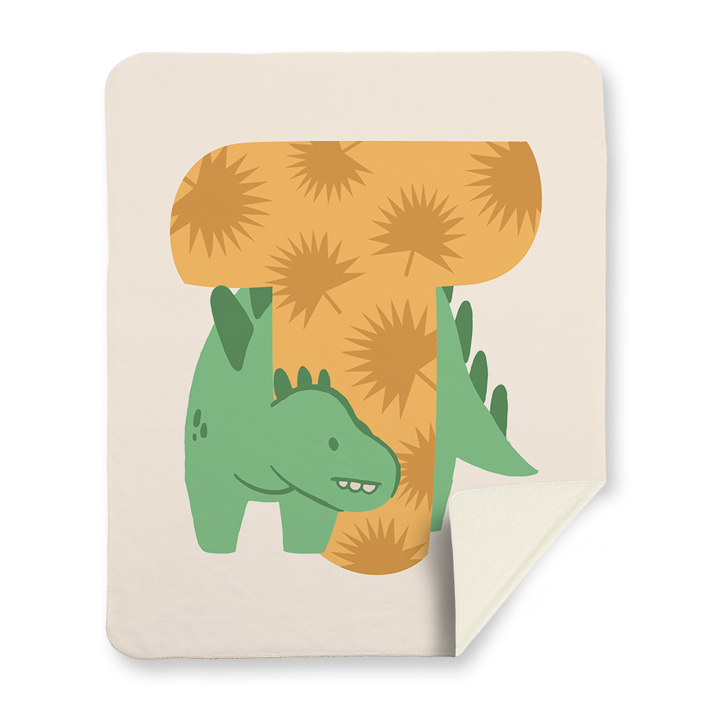 adorable-dino-letter-t-blanket-sherpa