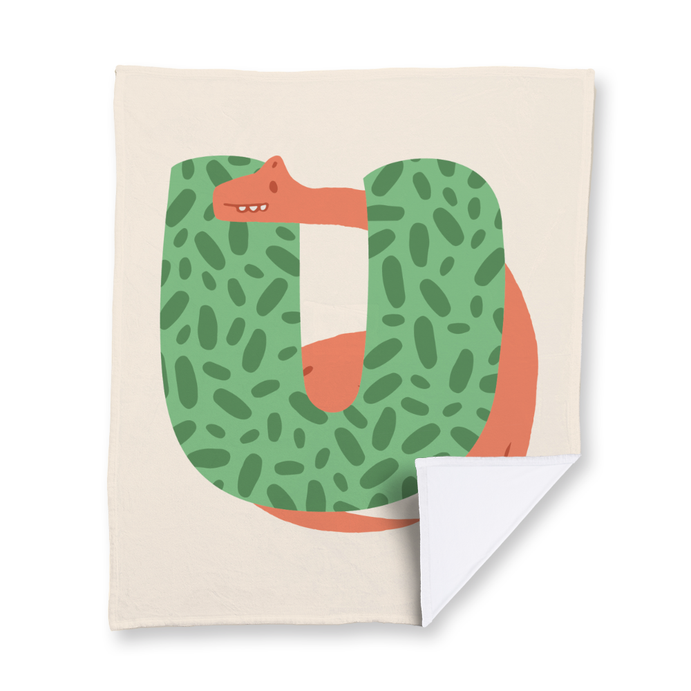 adorable-dino-letter-u-blanket-velvety