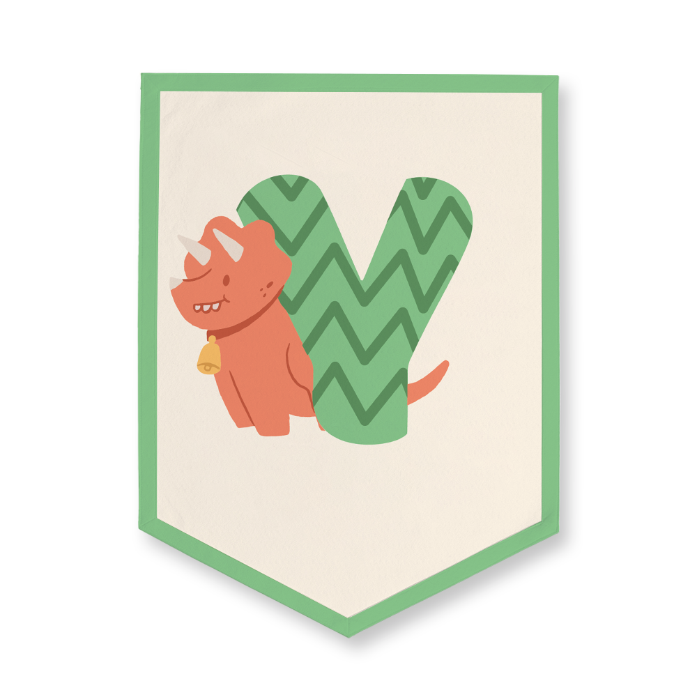 adorable-dino-letter-y-camp-flag-five-point