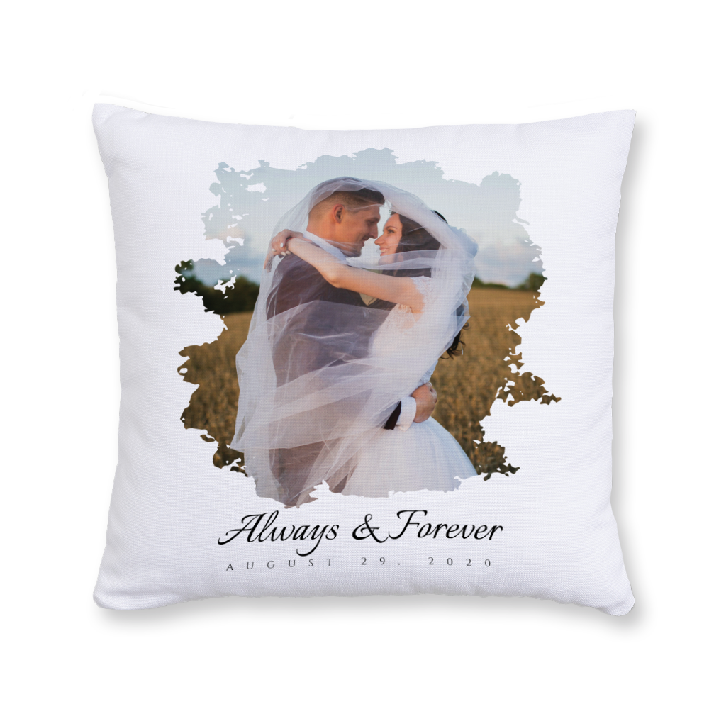 always-and-forever-photo-upload-throw-pillow