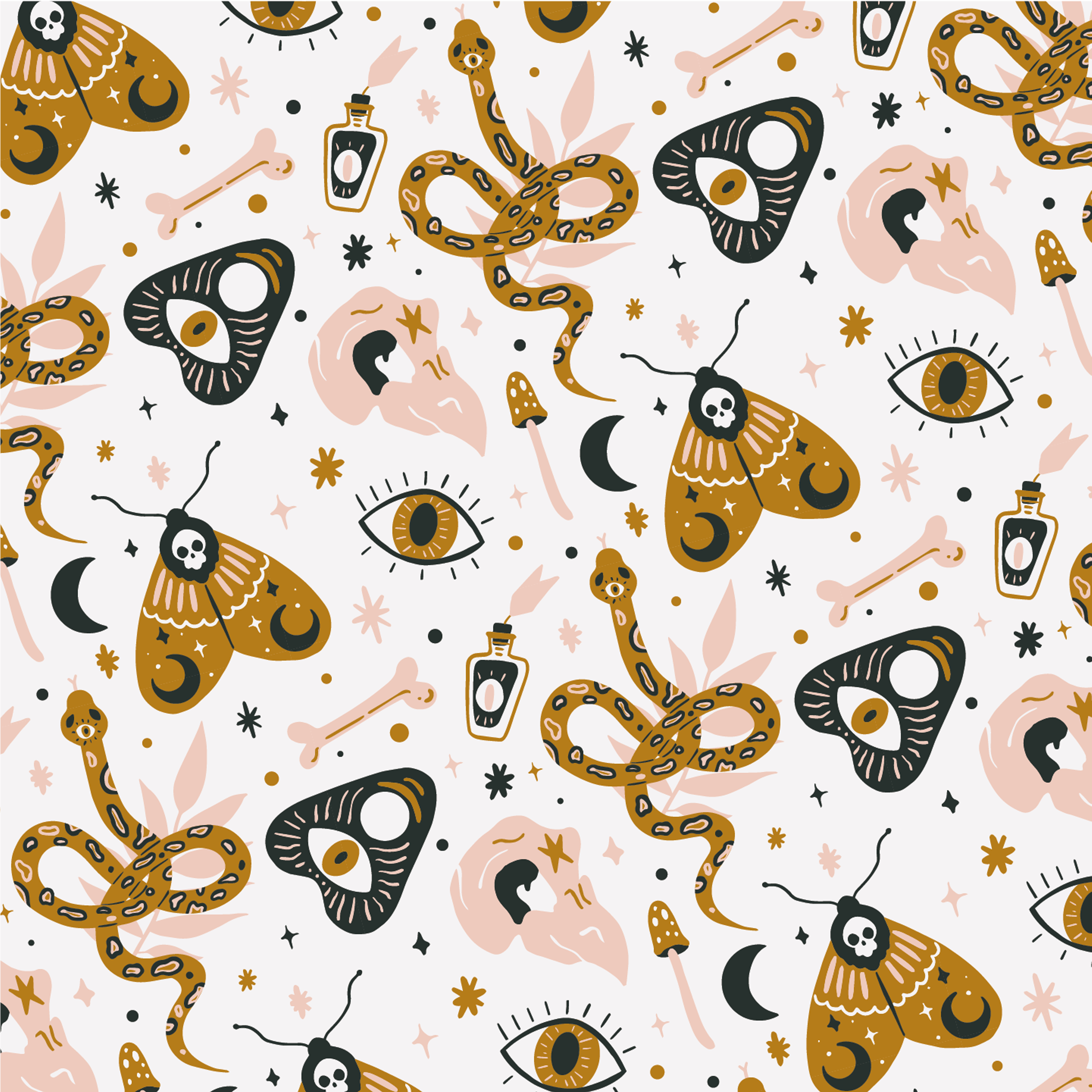 boho-witch-pattern-design-theme