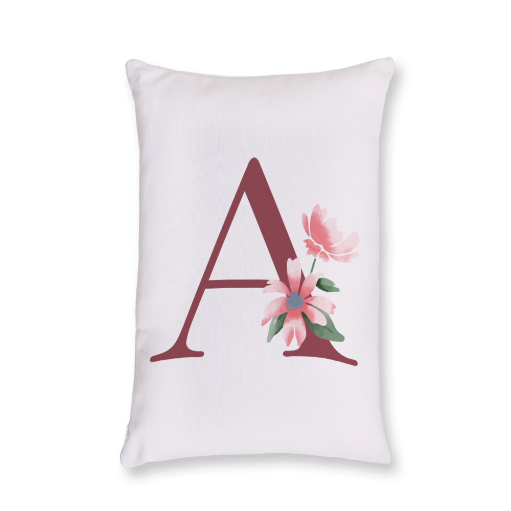 classic-floral-letter-a-throw-pillow