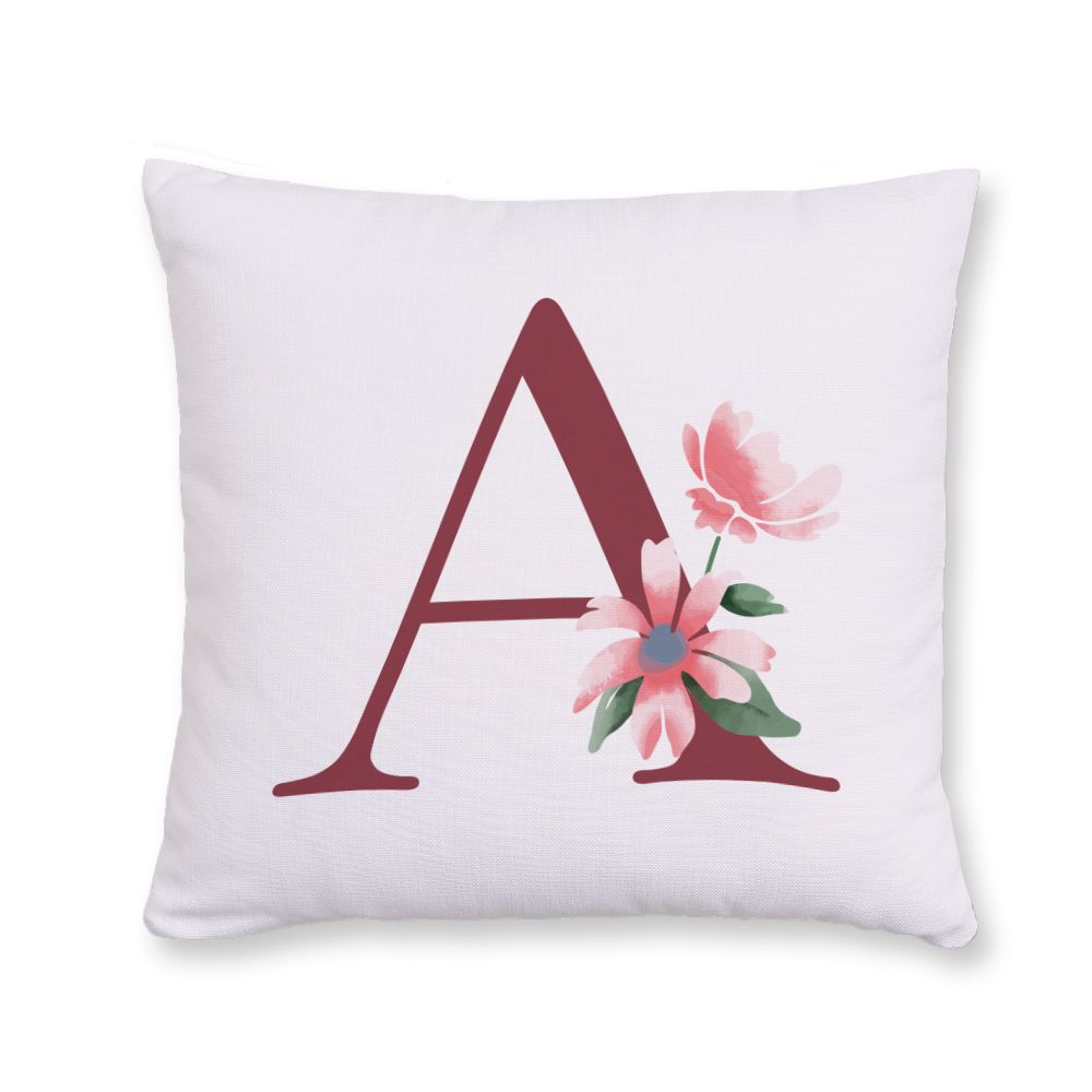 classic-floral-letter-a-throw-pillow