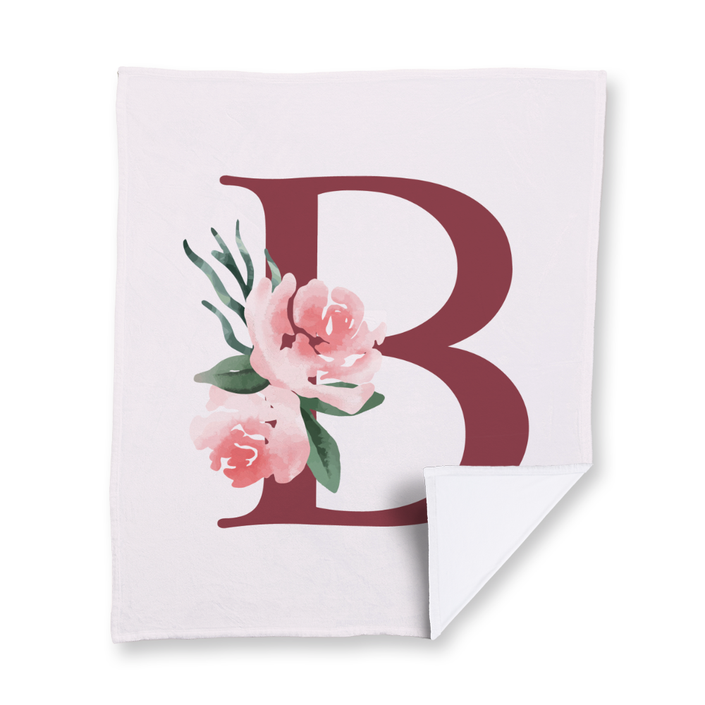 classic-floral-letter-b-blanket-velvety