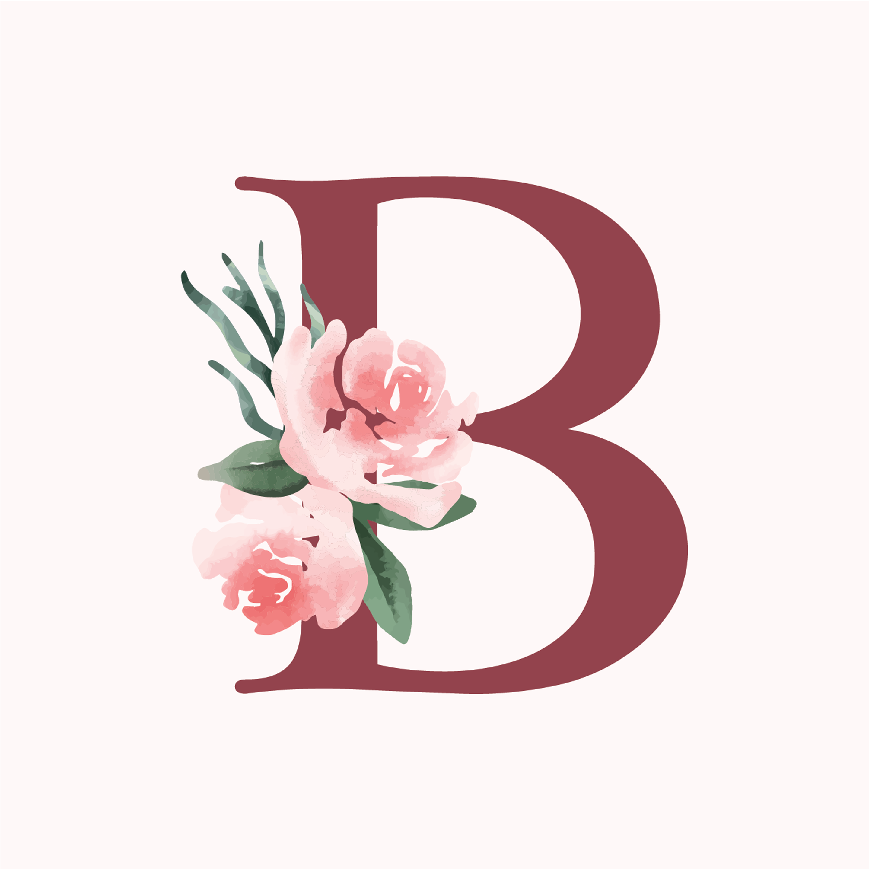 classic-floral-letter-b-design-theme