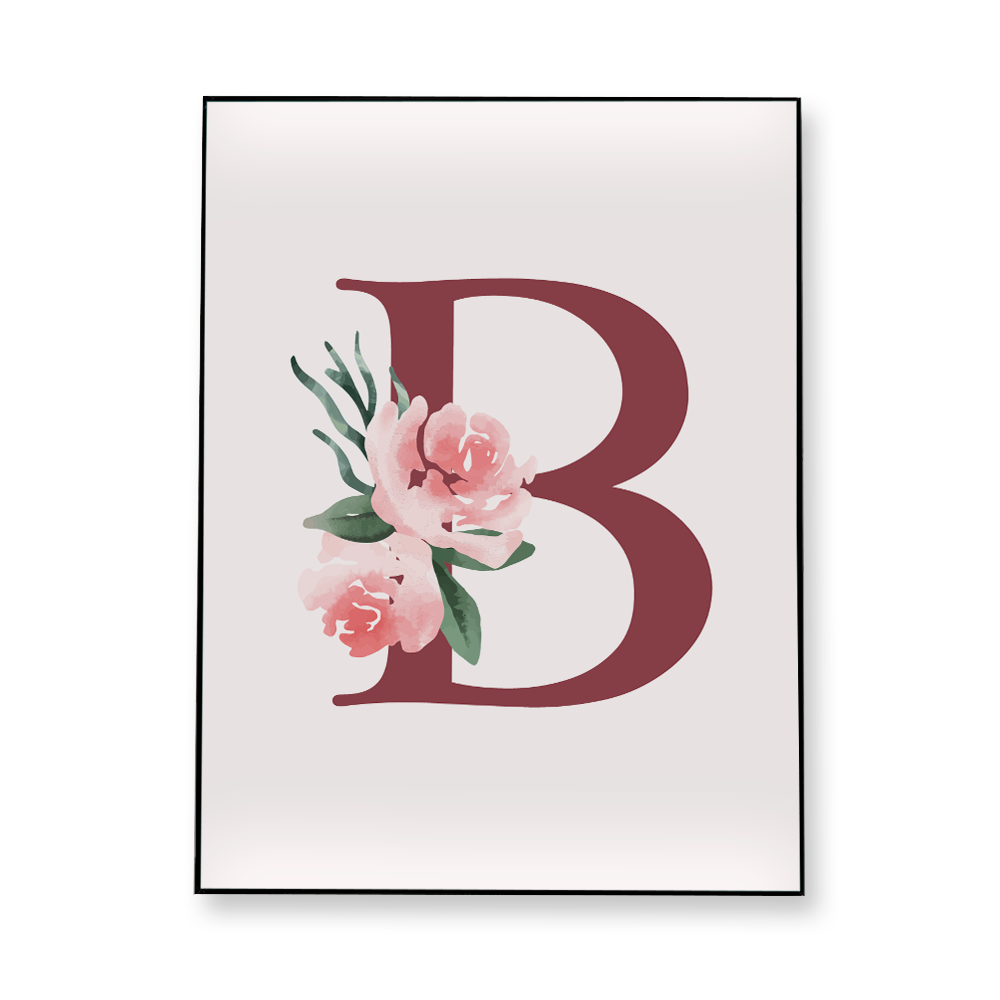 classic-floral-letter-b-fabric-in-a-frame-wall-art