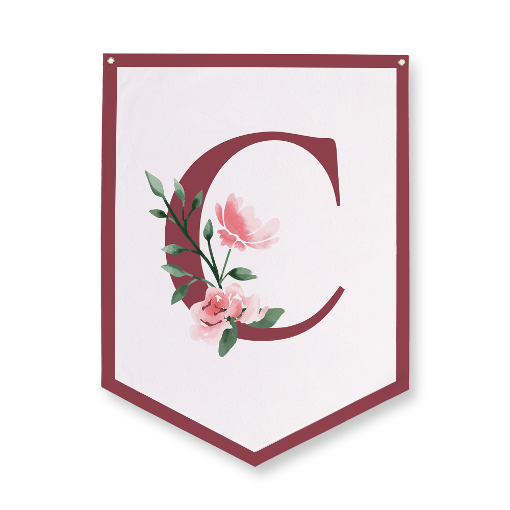 classic-floral-letter-c-camp-flag-five-point