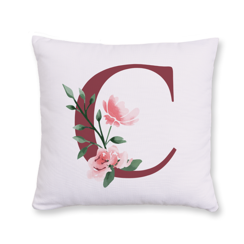 classic-floral-letter-c-throw-pillow