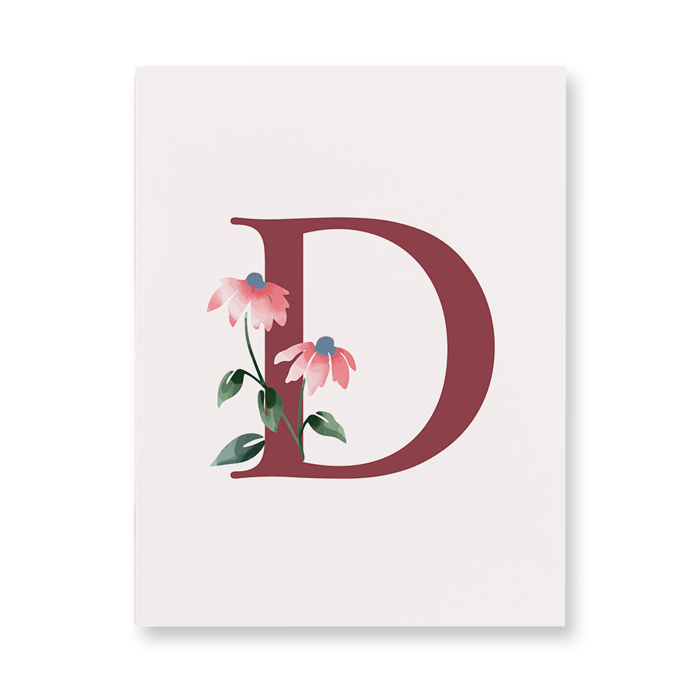 classic-floral-letter-d-aluminum-wall-art