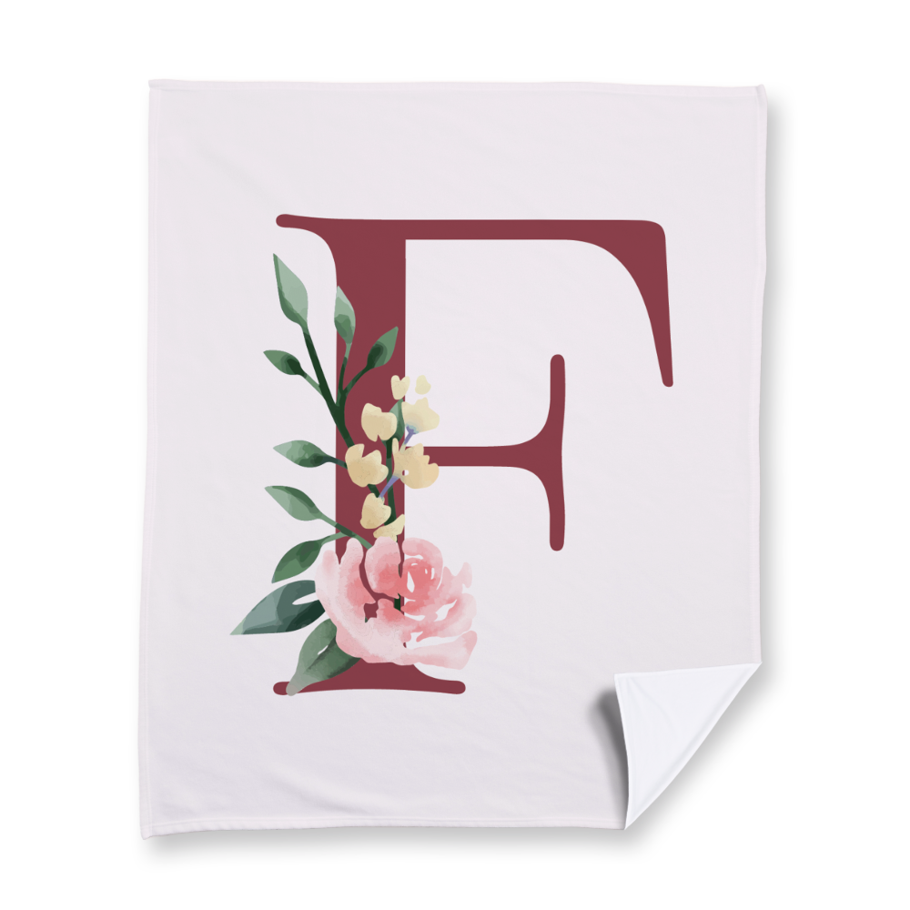 classic-floral-letter-f-blanket-fleece