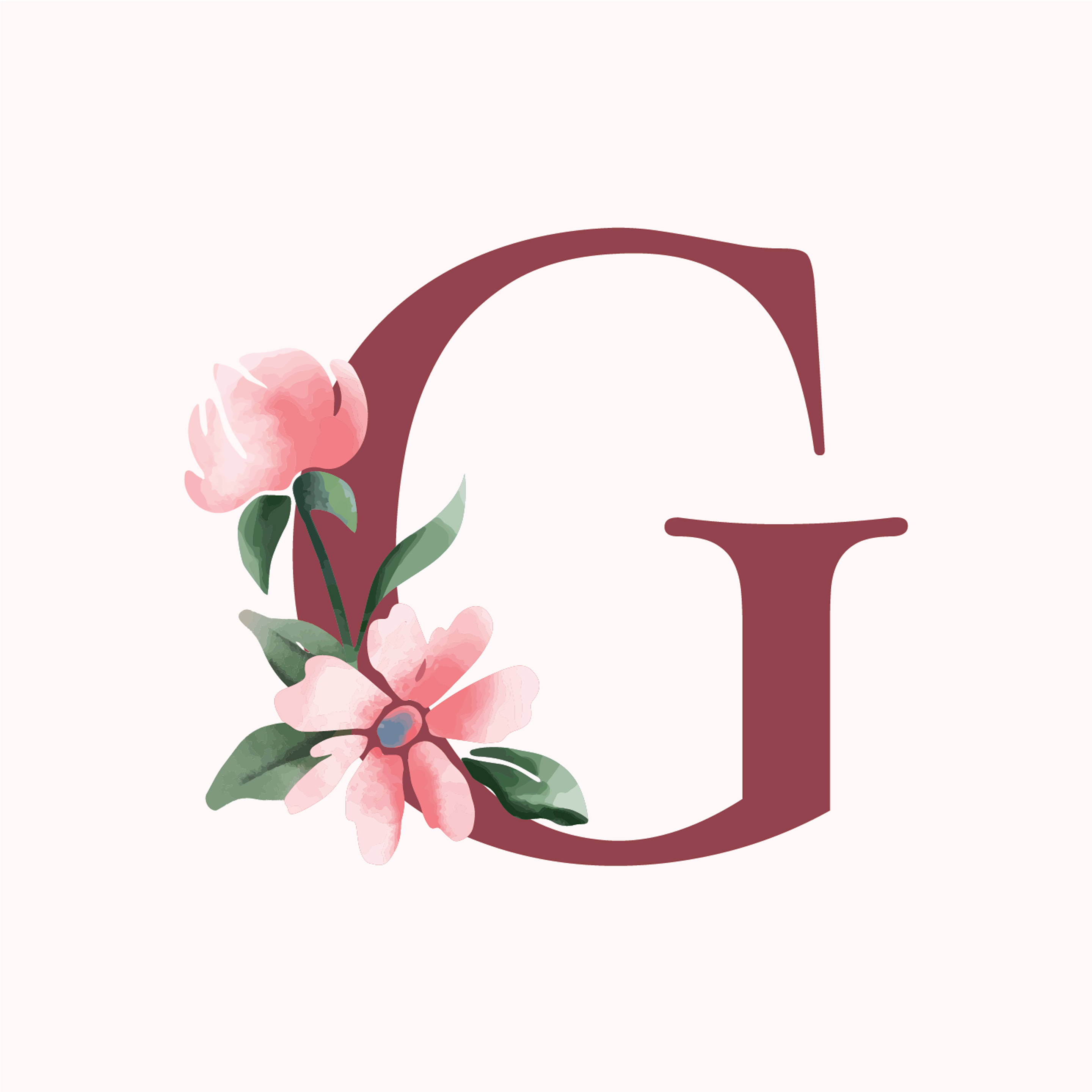 classic-floral-letter-g-design-theme