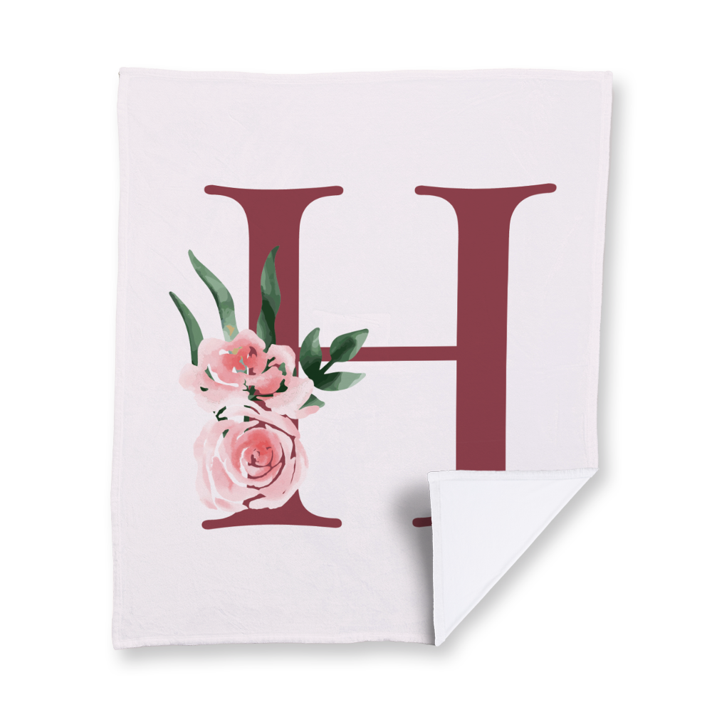 classic-floral-letter-h-blanket-velvety