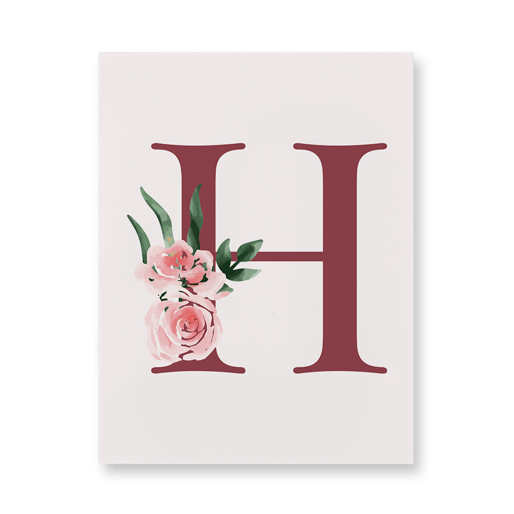 classic-floral-letter-h-acrylic-wall-art