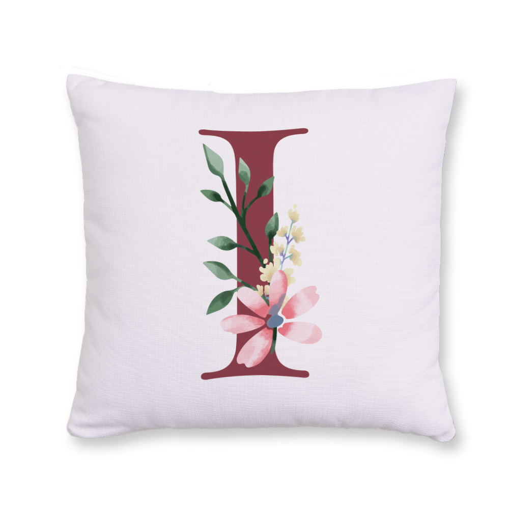 classic-floral-letter-i-throw-pillow