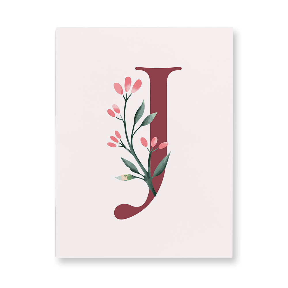 classic-floral-letter-j-aluminum-wall-art