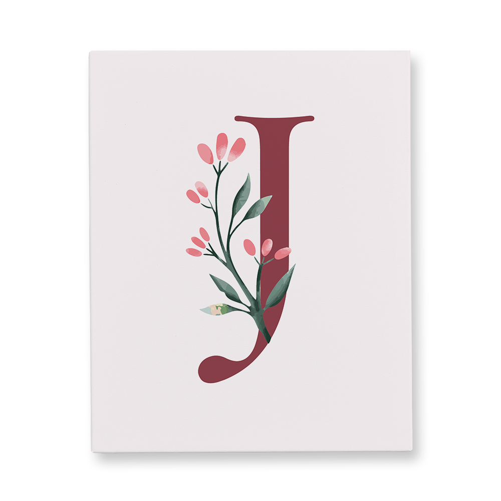 classic-floral-letter-j-canvas-wall-art