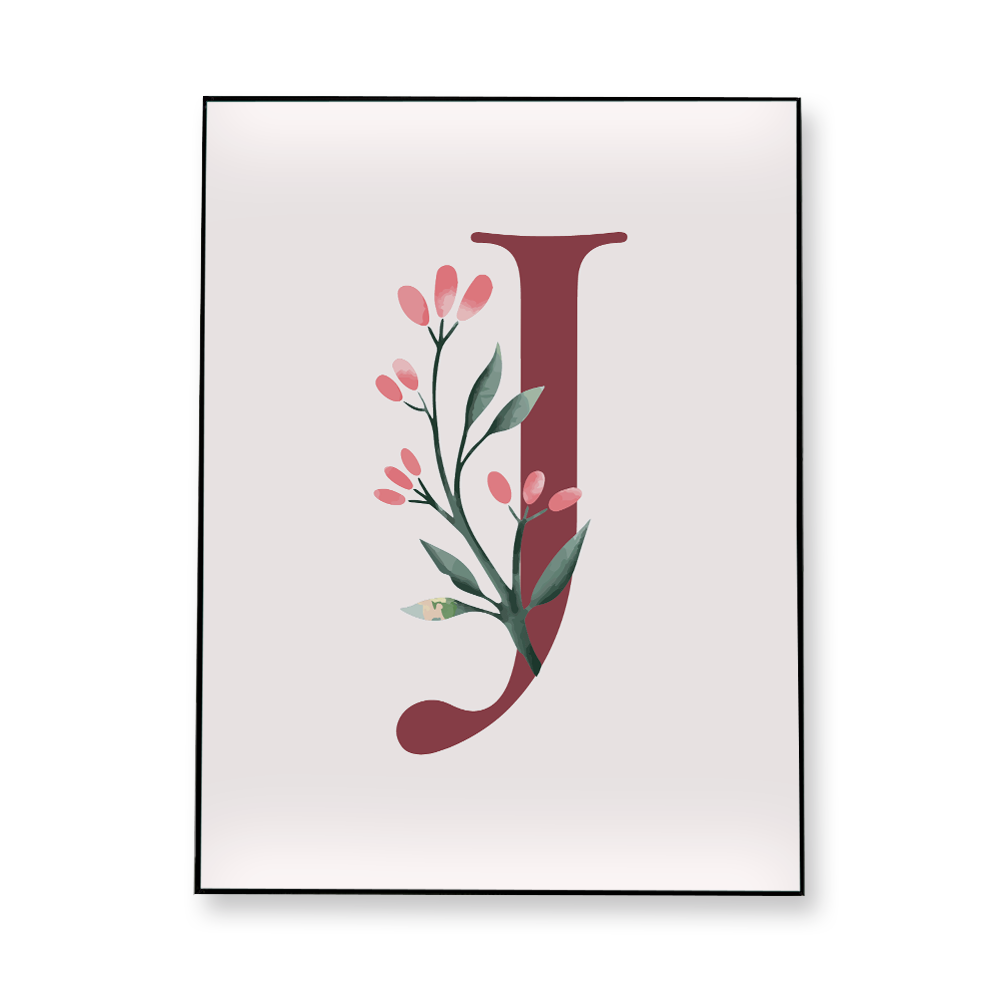 classic-floral-letter-j-fabric-in-a-frame-wall-art