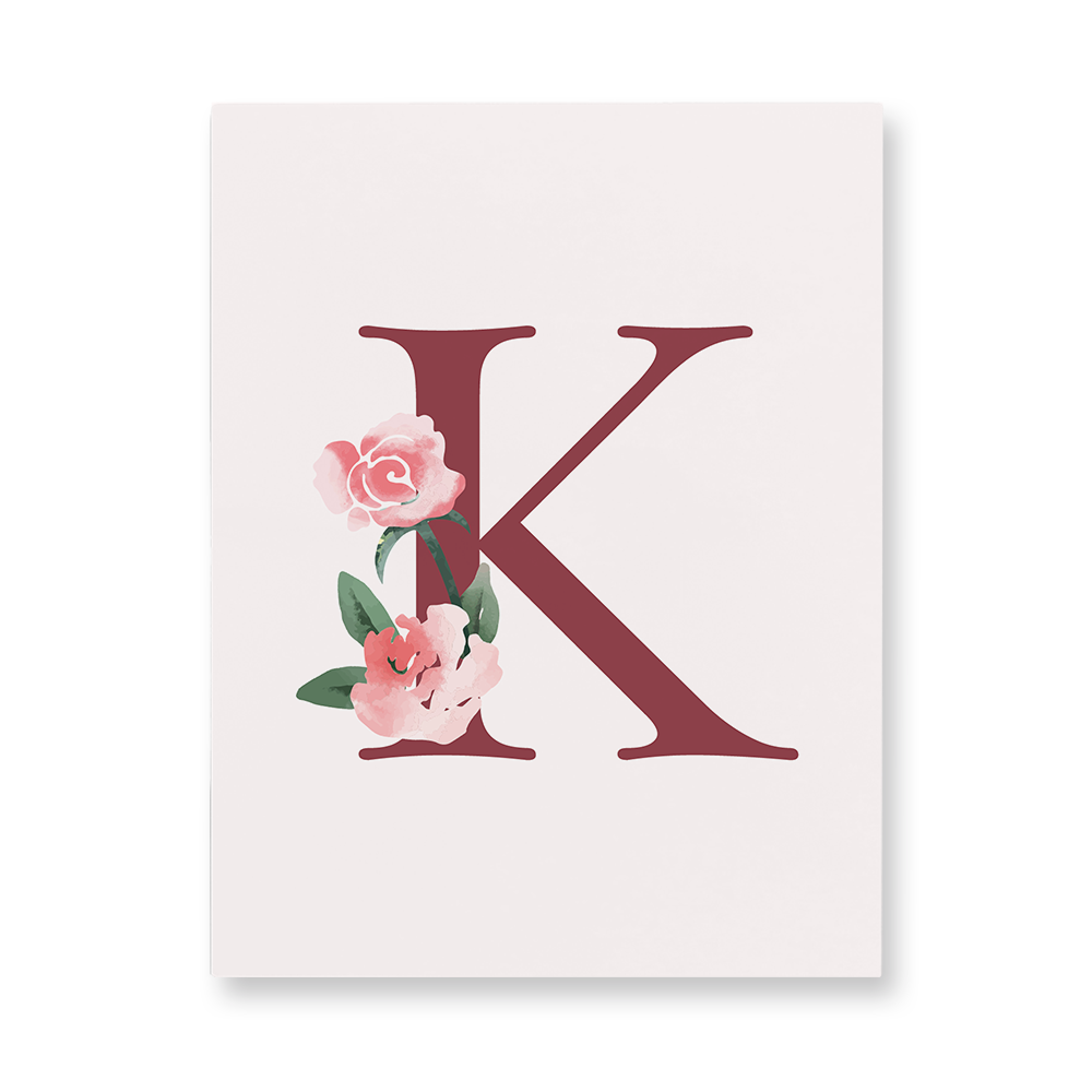 classic-floral-letter-k-aluminum-wall-art