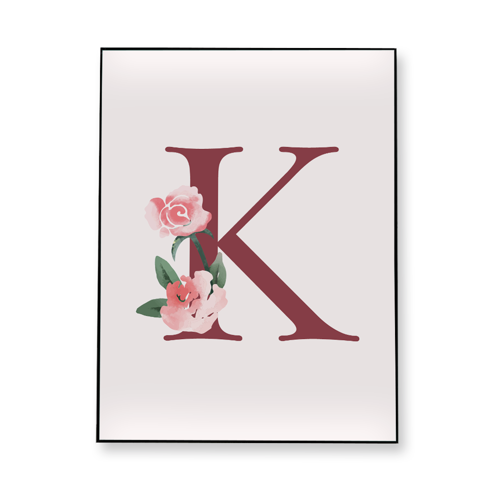 classic-floral-letter-k-fabric-in-a-frame-wall-art