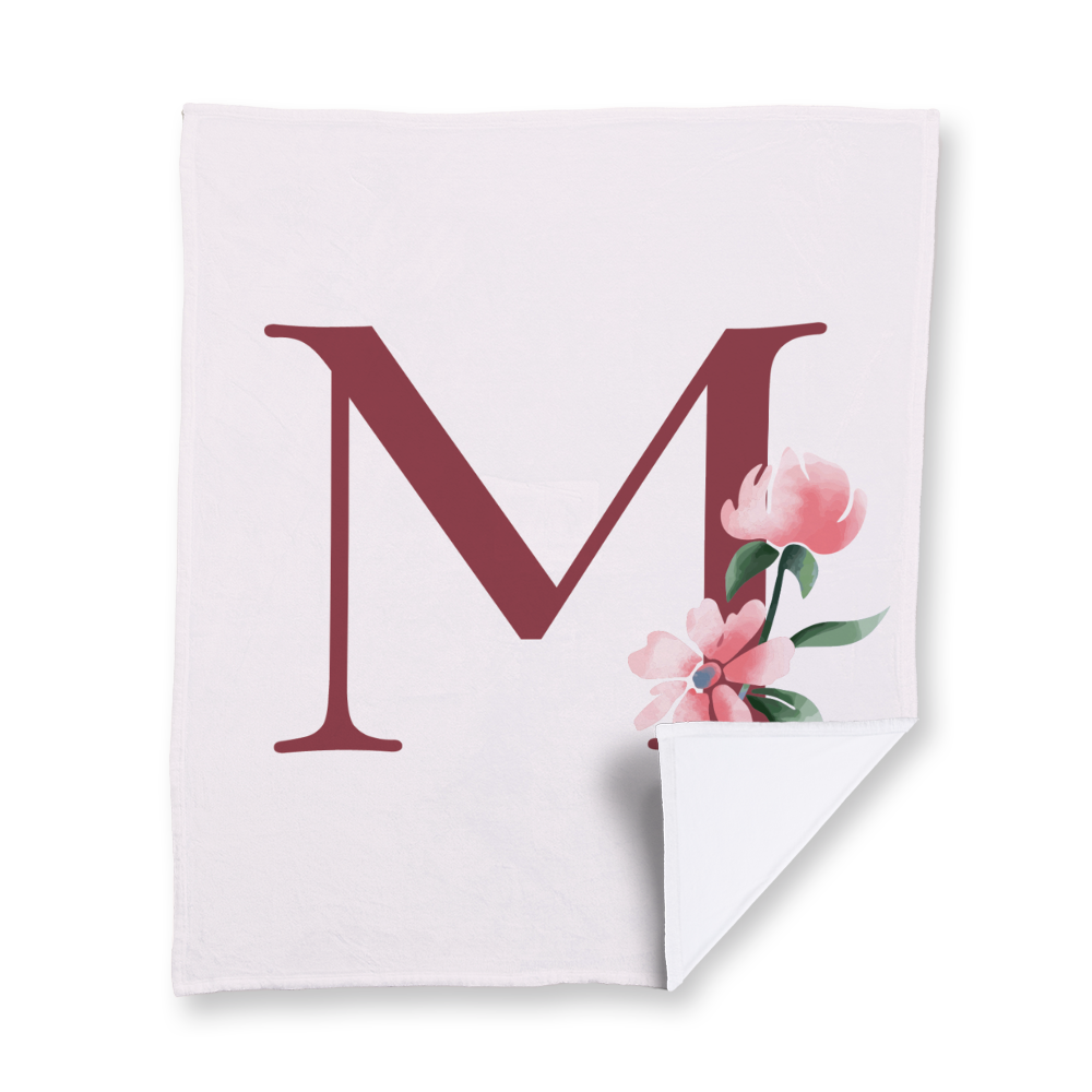 classic-floral-letter-m-blanket-velvety