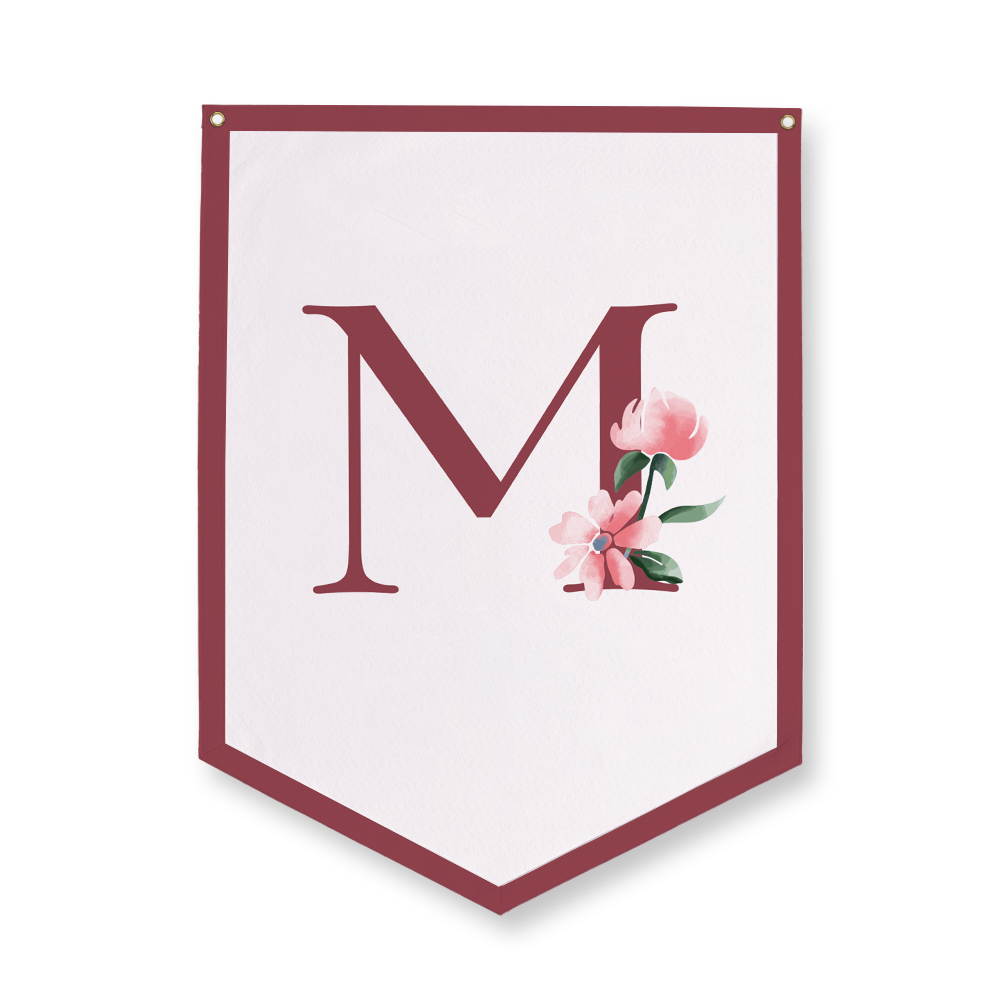 classic-floral-letter-m-camp-flag-five-point