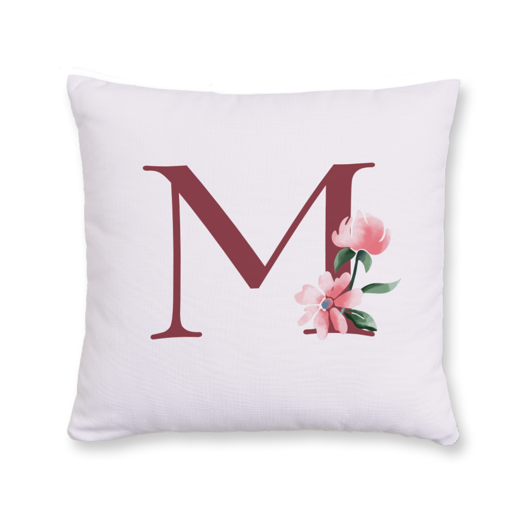 classic-floral-letter-m-throw-pillow