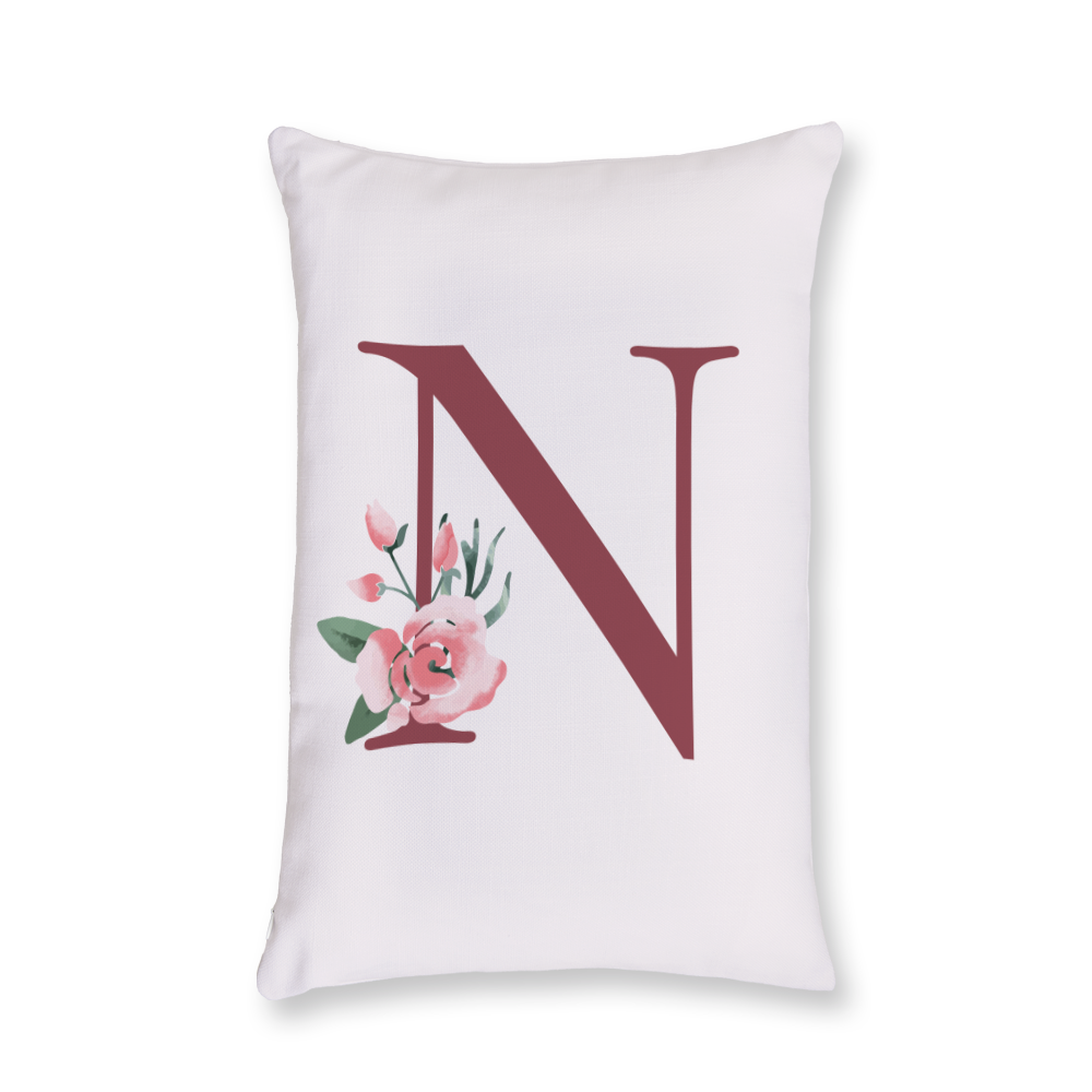 classic-floral-letter-n-throw-pillow