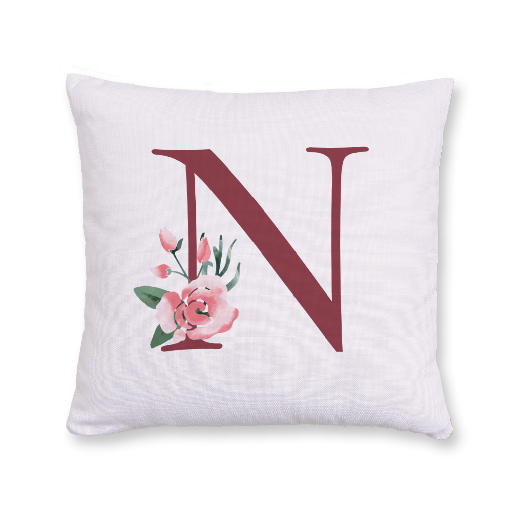 classic-floral-letter-n-throw-pillow