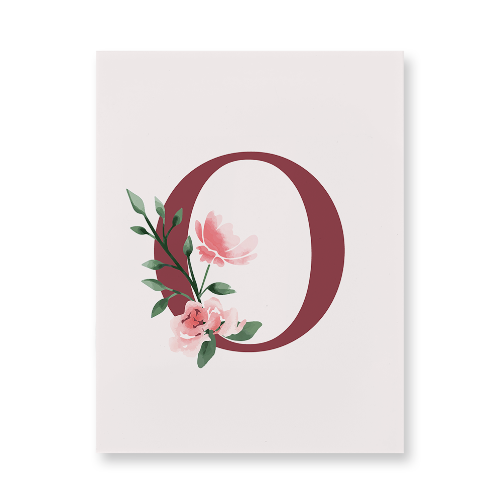 classic-floral-letter-o-acrylic-wall-art