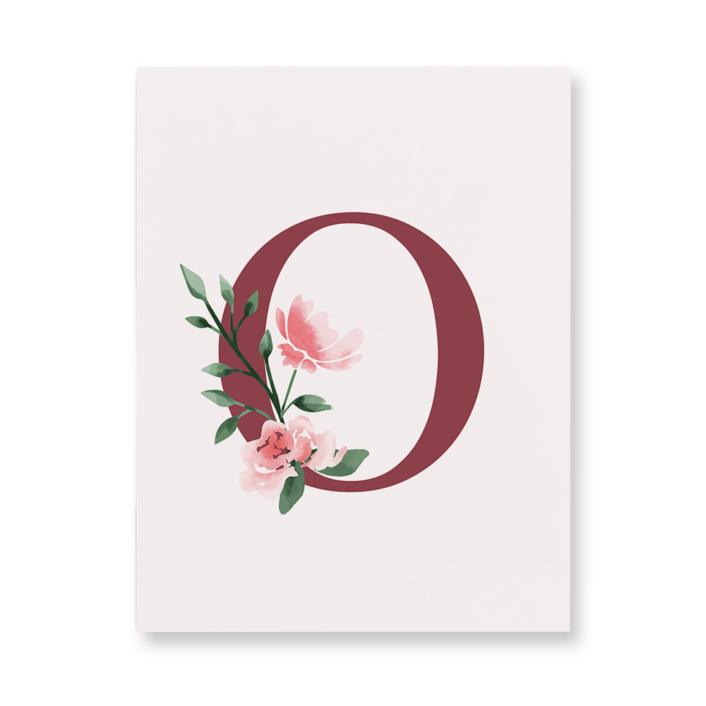 classic-floral-letter-o-aluminum-wall-art