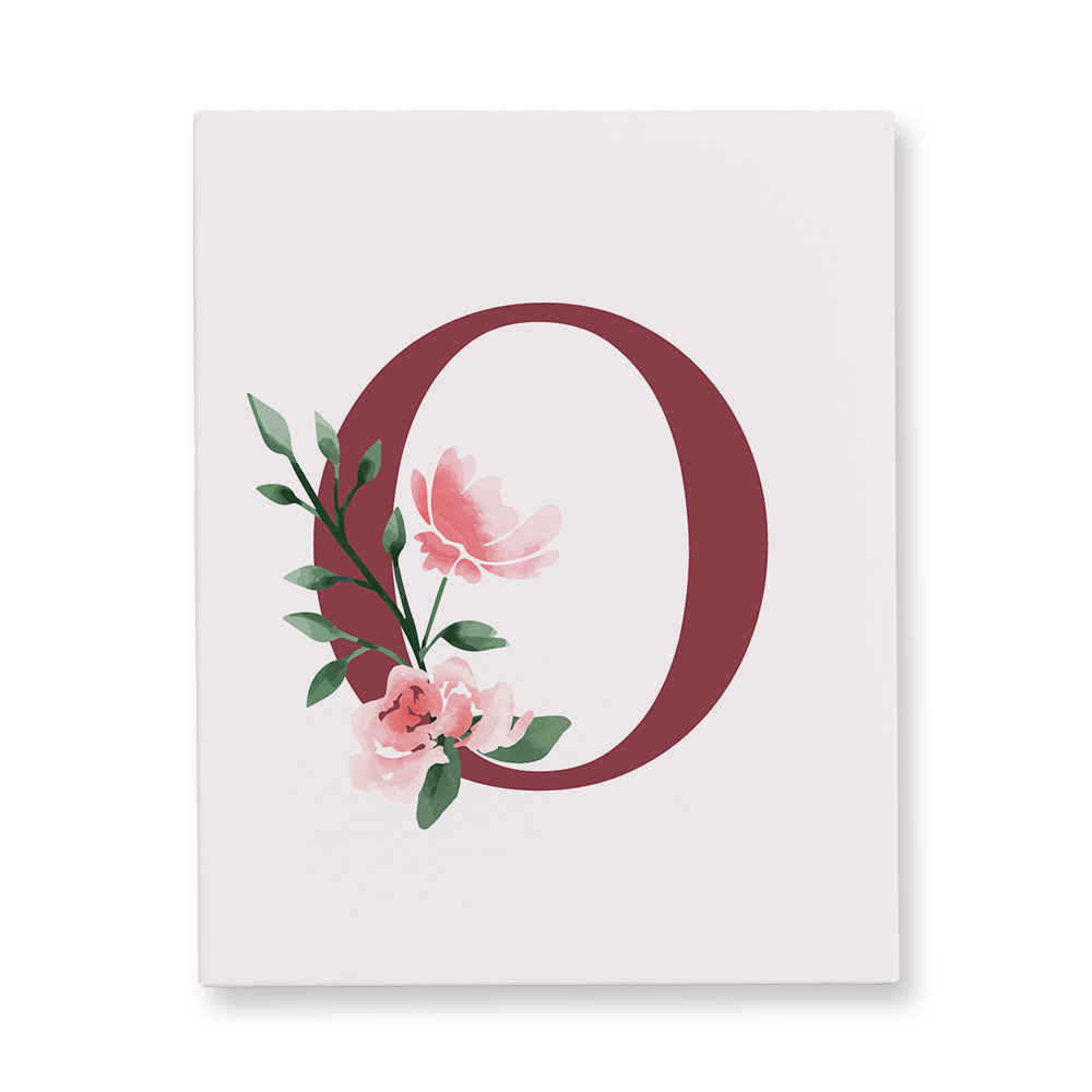 classic-floral-letter-o-gallery-canvas-wall-art