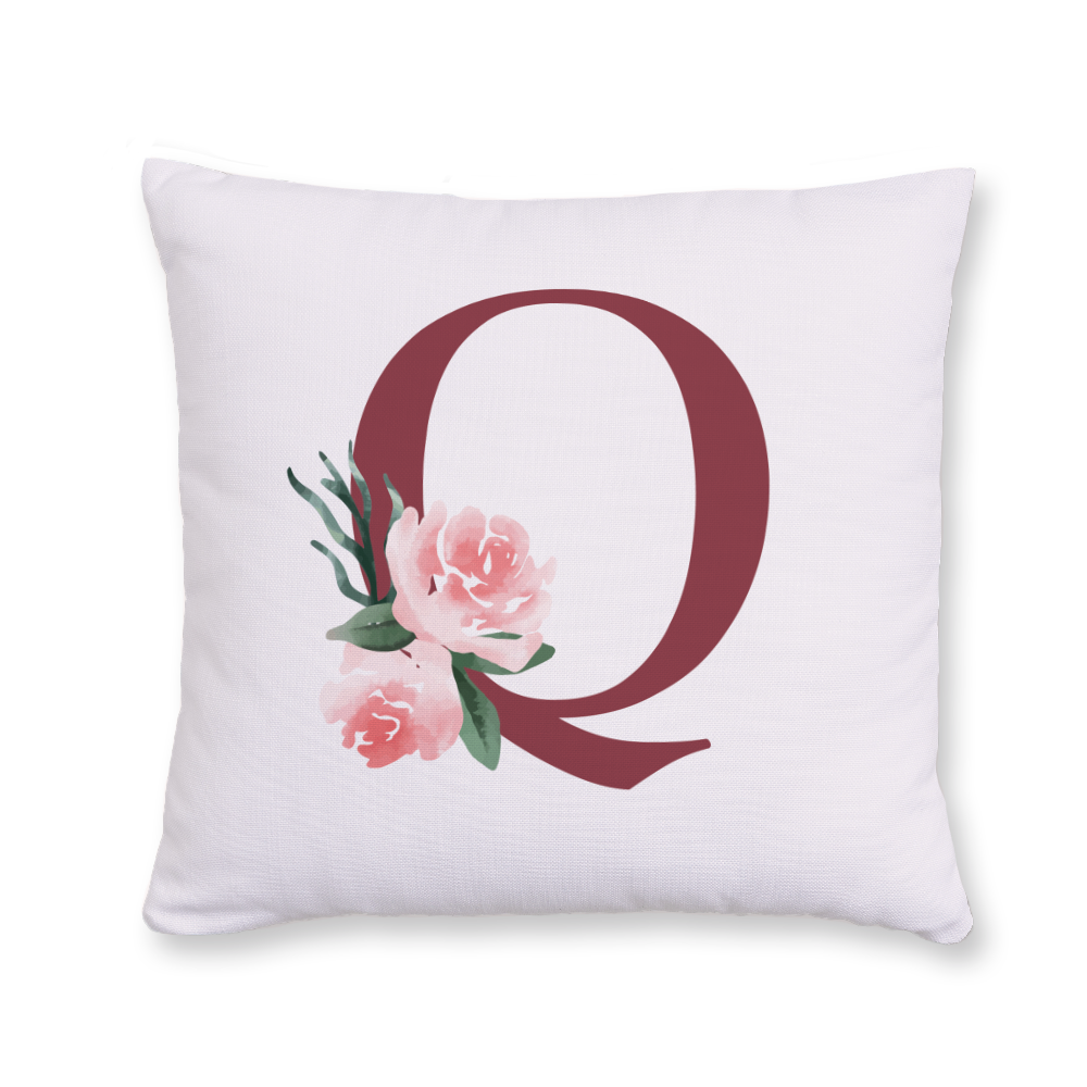 classic-floral-letter-q-throw-pillow