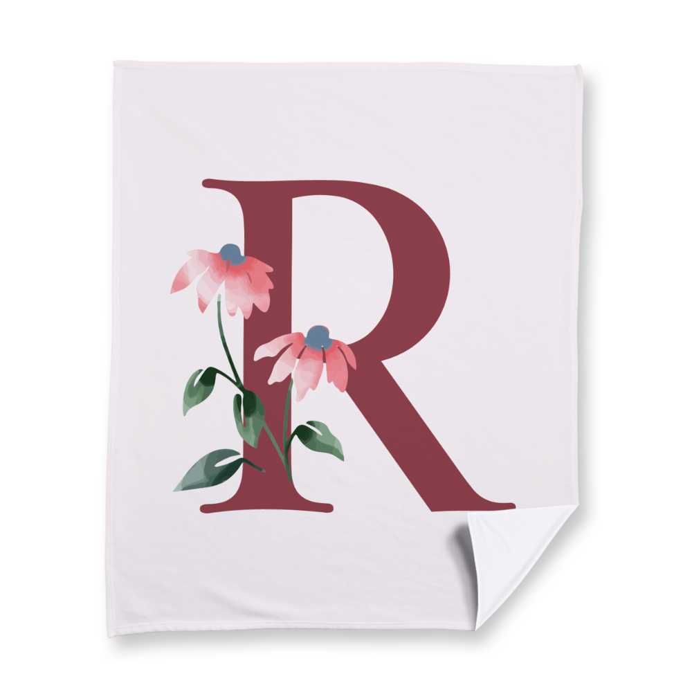 classic-floral-letter-r-blanket-fleece