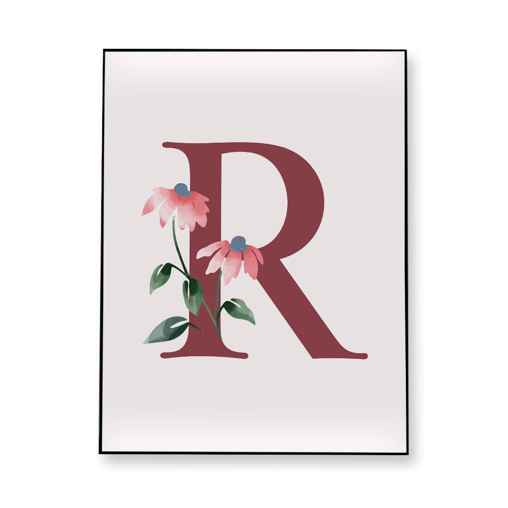 classic-floral-letter-r-fabric-in-a-frame-wall-art