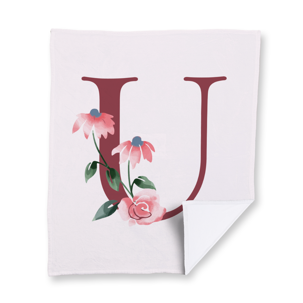 classic-floral-letter-u-blanket-velvety